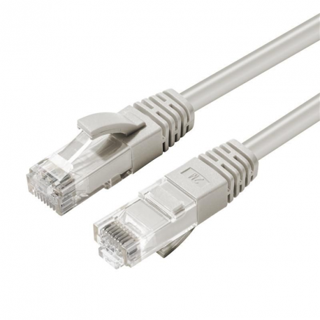 MicroConnect - Network cable - RJ-45 (M) to RJ-45 (M) - 45 m - UTP - CAT 6 - halogen-free - grey - 0