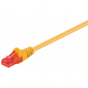 MicroConnect - Network cable - RJ-45 (M) to RJ-45 (M) - 7.5 m - UTP - CAT 6 - yellow