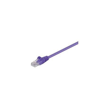 MicroConnect - Network cable - RJ-45 (M) to RJ-45 (M) - 10 m - UTP - CAT 5e - purple - 0