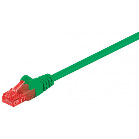 MicroConnect - Network cable - RJ-45 (M) to RJ-45 (M) - 50 cm - UTP - CAT 6 - green - 0