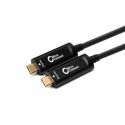 MicroConnect Premium - USB cable - USB-C (M) to USB-C (M) - USB 3.2 Gen 1 - 20 m - Active Optical Cable (AOC), 4K60Hz support - black