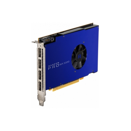 AMD RADEON PRO WX 5100 8GB (PCIE 3.0 16X 4X DP RETAIL IN)