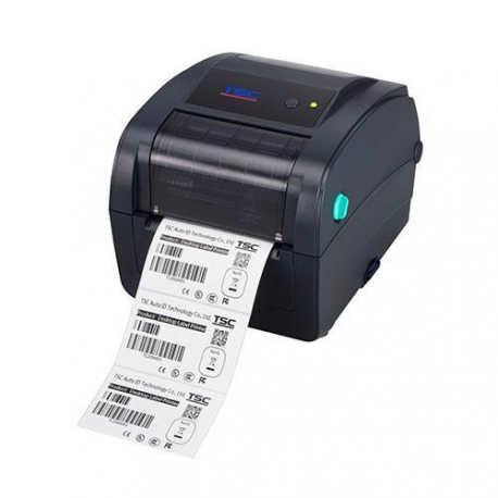 TSC TC200 - Label printer - direct thermal  /  thermal transfer - Roll (11.2 cm) - up to 152 mm / sec - parallel, USB 2.0, LAN, serial - cutter - black - 2