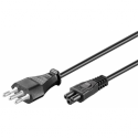 MicroConnect - Power cable - IEC 60320 C5 to CEI 23-16/VII (M) - 1.8 m - black
