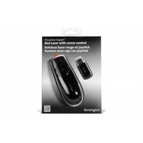 Kensington Presenter Expert Red Laser with Cursor Control - Presentation remote control - RF - black - 13