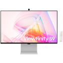 Samsung ViewFinity S9 S27C902PAU - S90PC Series - LED monitor - Smart - 27" - 5120 x 2880 5K @ 60 Hz - IPS - 600 cd / m² - 1000:1 - 5 ms - Mini DisplayPort, Thunderbolt 4 - speakers - silver, metal silver