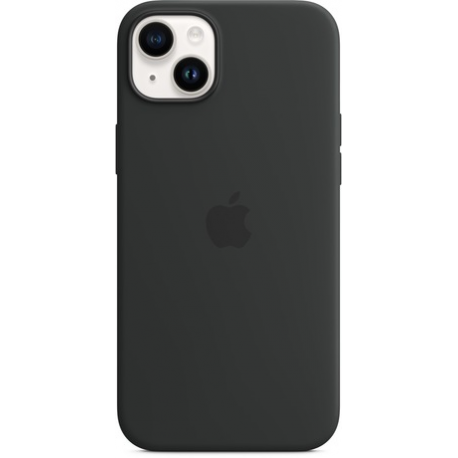 Apple - Back cover for mobile phone - MagSafe compatibility - silicone - clay - for iPhone 15 Plus - 0