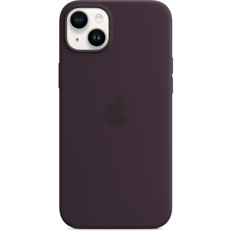 Apple - Back cover for mobile phone - MagSafe compatibility - silicone - winter blue - for iPhone 15 Plus - 0