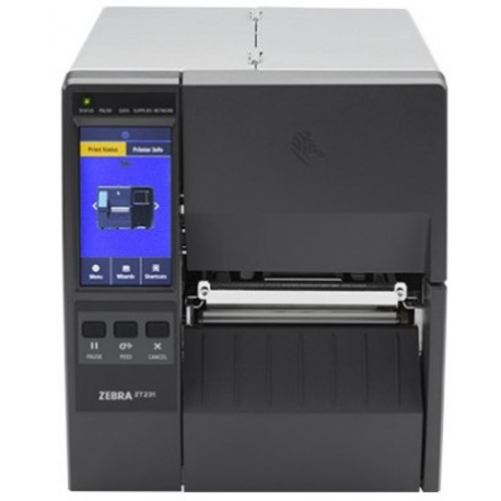 Zebra ZT231 - Label printer - thermal transfer - Roll (11.4 cm) - 203 dpi - up to 305 mm / sec - USB, serial, Bluetooth, LAN, USB host - 2