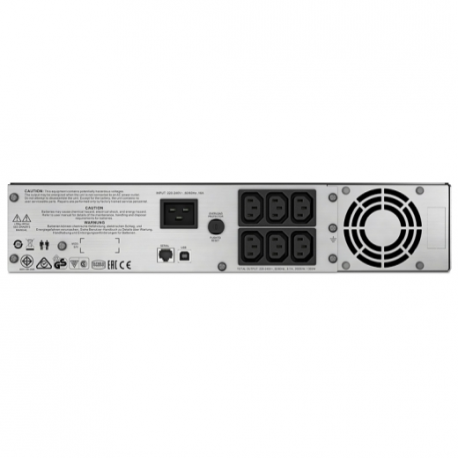 APC Smart-UPS C 2000VA 2U - UPS (rack-mountable) - AC 230 V - 1300 Watt - 2000 VA - USB - output connectors: 6 - 2U - black - for P / N: AR4018SPX432, AR4024SP, AR4024SPX429, AR4024SPX431, AR4024SPX432, NBWL0356A - 1