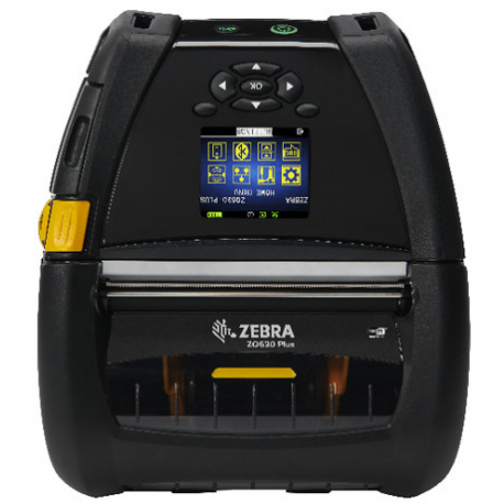 Zebra ZQ600 Series ZQ630 Plus - Label printer - direct thermal - Roll (11.2 cm) - 203 dpi - up to 115 mm/sec - Wi-Fi(ax), Bluetooth 4.2 LE, USB, RS232C, NFC - 1