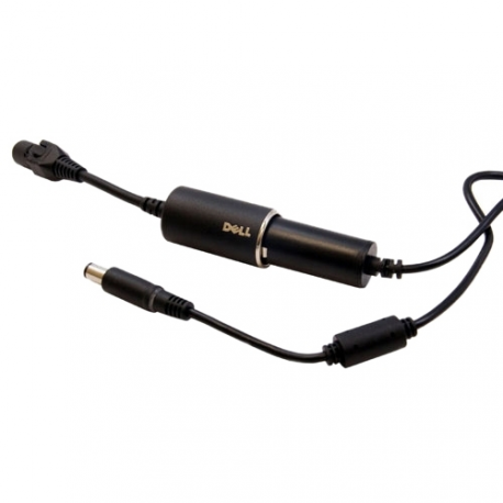 Dell - Power adapter - car / airplane - 90 Watt - Worldwide - with 1 Year Dell ProSupport - 0