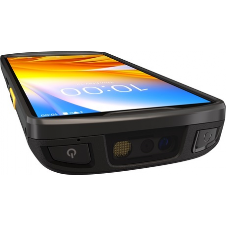 Zebra TC78 - Data collection terminal - rugged - Android - 128 GB UFS card - 6" (1080 x 2160) - rear camera + front camera - barcode reader - (2D imager) - USB host - microSD slot - NFC, Bluetooth, Wi-Fi 6E - 5G - TAA Compliant - 3