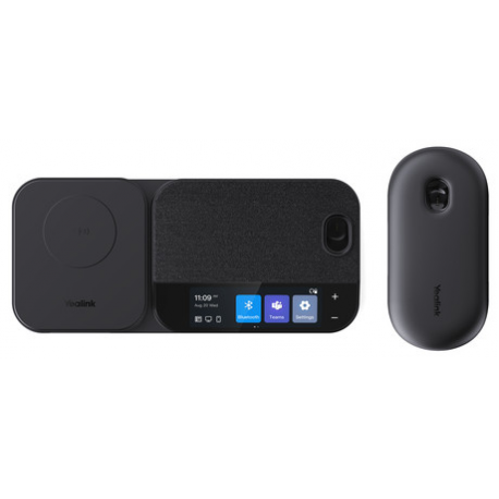 Yealink BH71 Series Workstation Pro - Headset - in-ear - over-the-ear mount - Bluetooth - wireless - USB-A via Bluetooth adapter - Certified for Microsoft Teams - 2