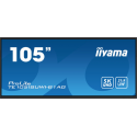 iiyama ProLite TE10518UWI-B1AG - 105" Diagonal Class (104.6" viewable) LED-backlit LCD display - interactive digital signage - with touchscreen - 5K UHD (2160p) 5120 x 2160 - black, matte