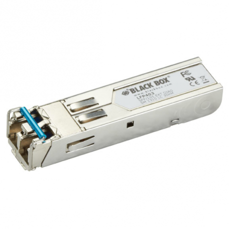 Black Box - SFP (mini-GBIC) transceiver module - LC single-mode - up to 30 km - 1310 nm - TAA Compliant - 0