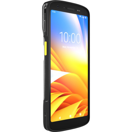 Zebra TC22 - Data collection terminal - rugged - Android - 64 GB - 6" colour (1080 x 2160) - rear camera + front camera - barcode reader - (2D imager) - USB host - microSD slot - NFC, Bluetooth, 802.11 d / e / h / i / k / r / v / u / w / mc, Wi-Fi 6 - TAA Compliant - 2