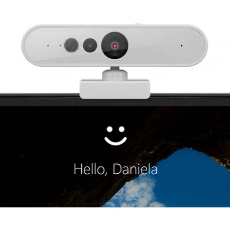 Lenovo 510 FHD - Webcam - colour - 1920 x 1080 - 1080p - audio - USB 2.0 - MJPEG, YUY2 - DC 5 V - 5