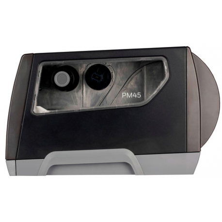 Honeywell PM65 - Label printer - thermal transfer - Roll (17.8 cm) - 203 dpi - up to 300 mm / sec - RS232, USB 2.0 host, USB 2.0, LAN - rewinder - 4
