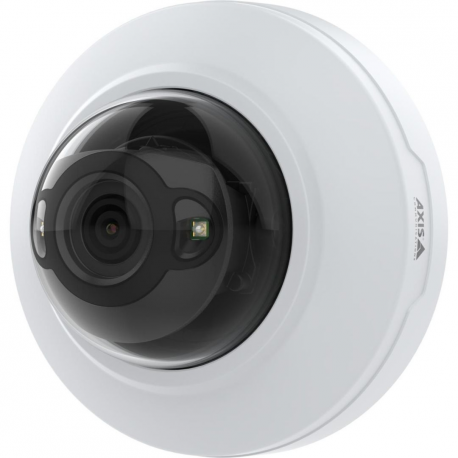 AXIS M42 Series M4218-LV - Network surveillance camera - dome - vandal  /  weatherproof - colour (Day&Night) - 8 MP - 3840 x 2160 - vari-focal - audio - LAN 10 / 100 - MJPEG, H.264, AVC, HEVC, H.265, MPEG-4 Part 10, MPEG-H Part 2 - PoE Class 3 - 0