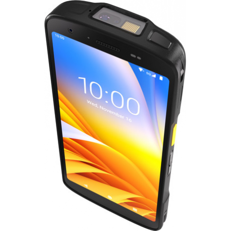 Zebra TC27 - Data collection terminal - rugged - Android - 64 GB - 6" colour (1080 x 2160) - rear camera + front camera - barcode reader - (2D imager) - USB host - microSD slot - Bluetooth, NFC, Wi-Fi 6 - 5G - TAA Compliant - 9