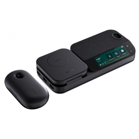 Yealink BH71 Series Workstation Pro - Headset - in-ear - over-the-ear mount - Bluetooth - wireless - USB-A via Bluetooth adapter - Certified for Microsoft Teams - 7