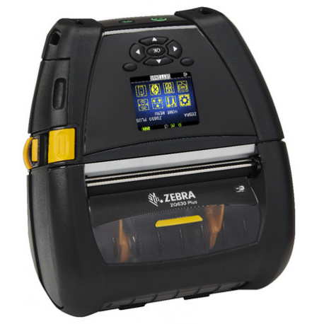 DT Printer ZQ630 Plus_ English fonts,Dual 802.11AC / BT4.x, Linered platen, 0.75_ core, Group 0, Belt clip - 7