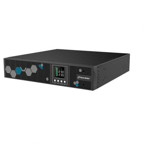 PowerWalker VI 1000 RLP - UPS (rack-mountable) - AC 165-290 V - 900 Watt - 1000 VA - 1-phase - 9 Ah - RS-232, USB - output connectors: 8 - 2U - 0