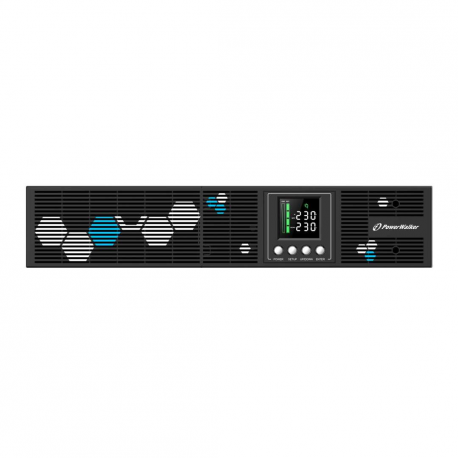 PowerWalker VI 1000 RLP - UPS (rack-mountable) - AC 165-290 V - 900 Watt - 1000 VA - 1-phase - 9 Ah - RS-232, USB - output connectors: 8 - 2U - 1