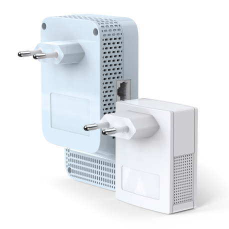 TP-Link TL-WPA1000 KIT V1 - Powerline adapter kit 1GbE, HomePlug AV (HPAV), HomePlug AV (HPAV) 2.0, IEEE 1901 - Wi-Fi 5 - Dual Band - wall-pluggable - 3