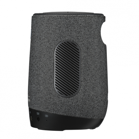 ASUS ZenBeam Latte L1 - DLP projector - LED - 300 lumens - 1280 x 720 - 16:9 - 720p - short-throw fixed lens - Wi-Fi  /  Bluetooth - grey, black - 21