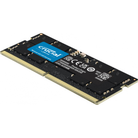 Crucial - DDR5 - kit - 32 GB: 2 x 16 GB - SO-DIMM 262-pin - 4800 MHz  /  PC5-38400 - CL40 - 1.1 V - unbuffered - non-ECC - 5