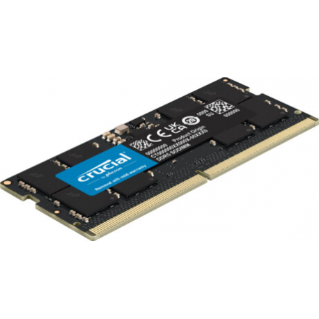 Crucial - DDR5 - kit - 32 GB: 2 x 16 GB - SO-DIMM 262-pin - 4800 MHz  /  PC5-38400 - CL40 - 1.1 V - unbuffered - non-ECC - 6