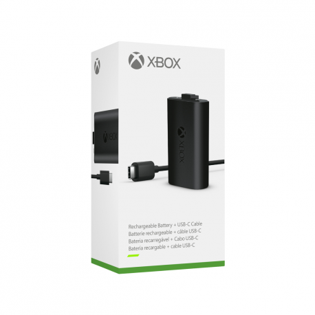 Microsoft Xbox Rechargeable Battery + USB-C Cable - External battery pack - for Xbox Series S, Xbox Series X - 12