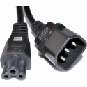 Cisco - Power cable - IEC 60320 C5 to IEC 60320 C14 - Canada, United States - for Small Business PVC300 Pan Tilt Optical Zoom Internet Camera