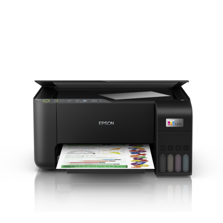 Epson EcoTank ET-2815 - Multifunction printer - colour - ink-jet - refillable - A4 (media) - up to 10 ppm (printing) - 100 sheets - USB, Wi-Fi - black - 27