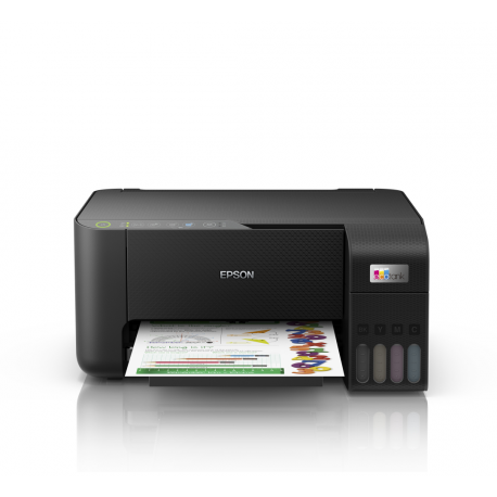 Epson EcoTank ET-2815 - Multifunction printer - colour - ink-jet - refillable - A4 (media) - up to 10 ppm (printing) - 100 sheets - USB, Wi-Fi - black - 28