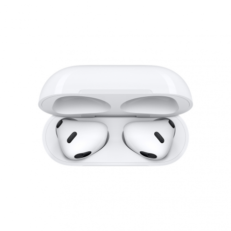Apple AirPods with Lightning Charging Case - 3rd generation - true wireless earphones with mic - ear-bud - Bluetooth - white - 7