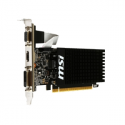 MSI GT 710 2GD3H LP - Graphics card - GF GT 710 - 2 GB DDR3 - PCIe 2.0 x16 low profile - DVI, D-Sub, HDMI
