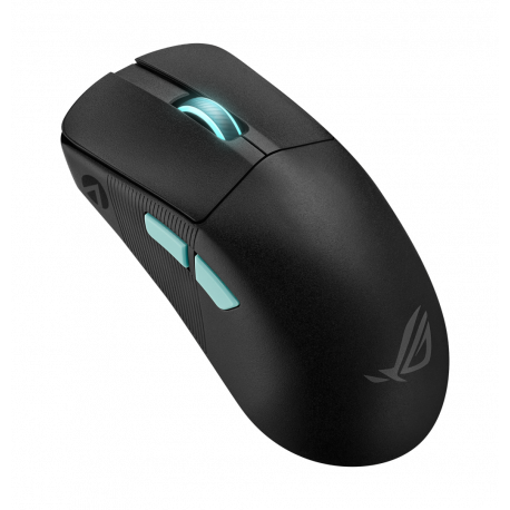ASUS ROG Harpe Ace - Aim Lab Edition - mouse - right and left-handed - optical - 5 buttons - wireless, wired - 2.4 GHz, USB 2.0, Bluetooth 5.1 - ROG Omni receiver - black - 19