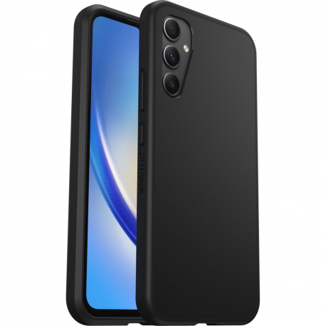 OtterBox React Series - Back cover for mobile phone - black - for Samsung Galaxy A34 5G - 0