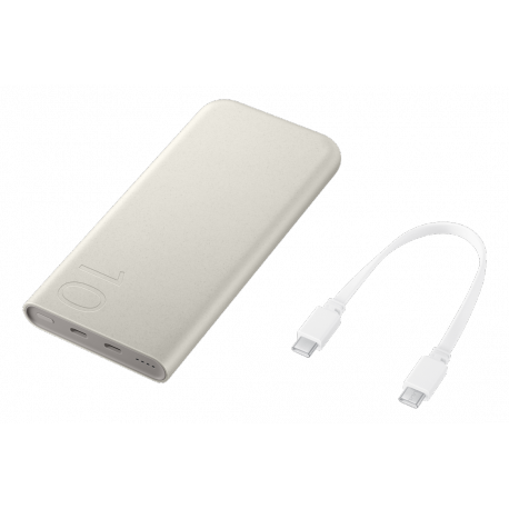 SAMSUNG Powerbank 10.000 mAh 25W Beige