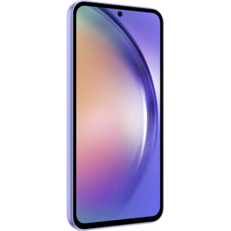 Samsung Galaxy A54 5G - 5G smartphone - dual-SIM - RAM 8 GB  /  Internal Memory 256 GB - microSD slot - OLED display - 6.4" - 2340 x 1080 pixels (120 Hz) - 3x rear cameras 50 MP, 12 MP, 5 MP - front camera 32 MP - awesome violet - 10