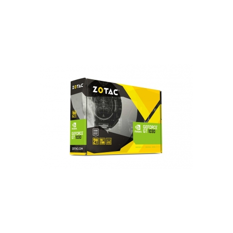 ZOTAC GeForce GT 1030 - Graphics card - GF GT 1030 - 2 GB GDDR5 - PCIe 3.0 - DVI, HDMI - 1
