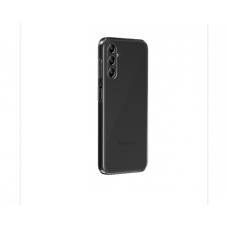 Samsung GP-FPA146VAA - Back cover for mobile phone - thermoplastic polyurethane (TPU) - transparent - for Galaxy A14, A14 5G - 3