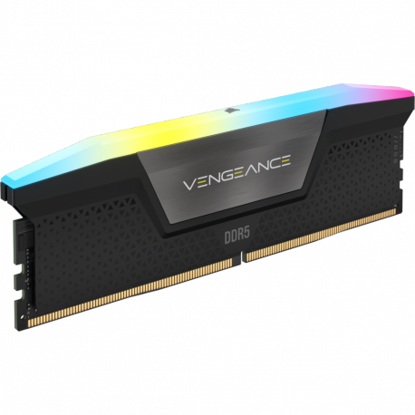 CORSAIR Vengeance RGB - DDR5 - kit - 192 GB: 4 x 48 GB - DIMM 288-pin - 5200 MHz / PC5-41600 - CL38 - 1.25 V - black - 8