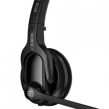 EPOS I SENNHEISER IMPACT D 30 USB ML - Headset - on-ear - convertible - DECT CAT-iq - wireless - 11