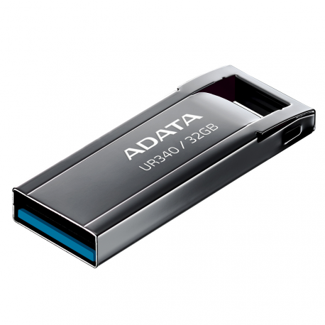 ADATA UR340 - USB flash drive - 32 GB - USB 3.2 Gen 1 - black - 6