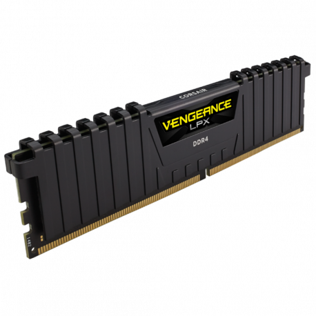 CORSAIR Vengeance LPX - DDR4 - module - 16 GB - DIMM 288-pin - 3200 MHz / PC4-25600 - CL16 - 1.35 V - unbuffered - non-ECC - black - 4