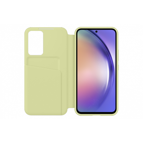 Samsung EF-ZA546 - Flip cover for mobile phone - lime - for Galaxy A54 5G - 5